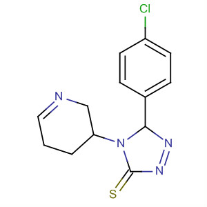 3H-1,2,4-Triazole-3-thione,5-(4-chlorophenyl)-2,4-dihydro-4-(3-pyridinyl)-