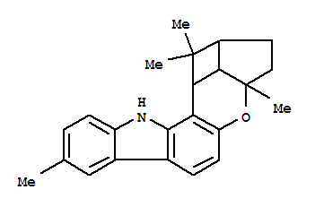 3-Oxa-10-azacyclobut[3,4]indeno[5,6-a]fluorene,1,2,2a,10,10c,11,11a,11b-octahydro-2a,7,11,11-tetramethyl- (9CI)