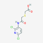 2-({2-[(2,6-DICHLOROPYRIDIN-3-YL)AMINO]-2-OXOETHYL}THIO)ACETIC ACID