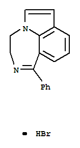 1-phenyl-3,4-dihydro[1,4]diazepino[6,7,1-hi]indole hydrobromide (1:1)