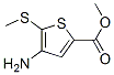 2-Thiophenecarboxylicacid, 4-amino-5-(methylthio)-, methyl ester