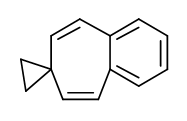 spiro[benzo[7]annulene-5,1'-cyclopropane]