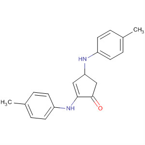 2-Cyclopenten-1-one, 2,4-bis[(4-methylphenyl)amino]-