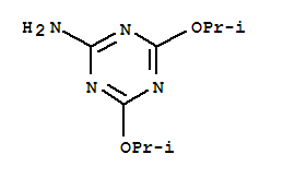 4,6-bis(propan-2-yloxy)-1,3,5-triazin-2-amine