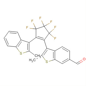 Benzo[b]thiophene-6-carboxaldehyde,3-[3,3,4,4,5,5-hexafluoro-2-(2-methylbenzo[b]thien-3-yl)-1-cyclopenten-1-yl]-2-methyl-