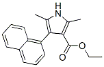1H-Pyrrole-3-carboxylicacid, 2,5-dimethyl-4-(1-naphthalenyl)-, ethyl ester