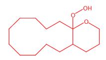 2 H-Cyclododeca[b]pyran,tetradecahydro-14a-gydroperoxy-
