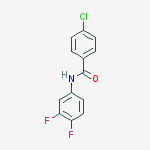 4-chloro-N-(3,4-difluorophenyl)benzamide