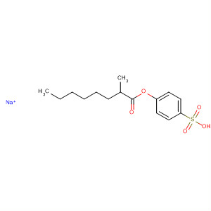 Octanoic acid, 2-methyl-, 4-sulfophenyl ester, sodium salt