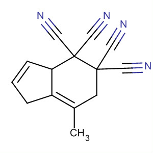 1H-Indene-4,4,5,5-tetracarbonitrile, 3a,6-dihydro-7-methyl-