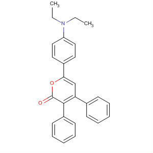2H-Pyran-2-one, 6-[4-(diethylamino)phenyl]-3,4-diphenyl-