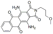 4,11-diamino-2-(3-methoxypropyl)-1H-Naphth[2,3-f]isoindole-1,3,5,10(2H)-tetrone