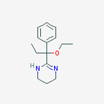 3,4,5,6-Tetrahydro-2-(α-ethoxy-α-ethylbenzyl)pyrimidine