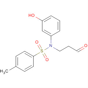 Benzenesulfonamide, N-(3-hydroxyphenyl)-4-methyl-N-(3-oxopropyl)-