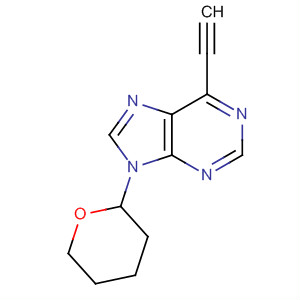 9H-Purine, 6-ethynyl-9-(tetrahydro-2H-pyran-2-yl)-