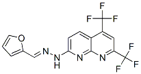 2-Furancarboxaldehyde, [5,7-bis(trifluoromethyl)-1,8-naphthyridin-2-yl]hydrazone