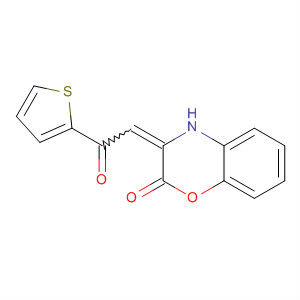 2H-1,4-Benzoxazin-2-one, 3,4-dihydro-3-[2-oxo-2-(2-thienyl)ethylidene]-