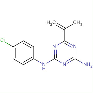 1,3,5-Triazine-2,4-diamine, N-(4-chlorophenyl)-6-(1-methylethenyl)-