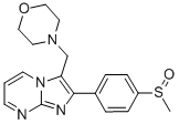 2-[4-(Methylsulfinyl)phenyl]-3-(4-morpholinylmethyl)imidazo[1,2-a]pyrimidine