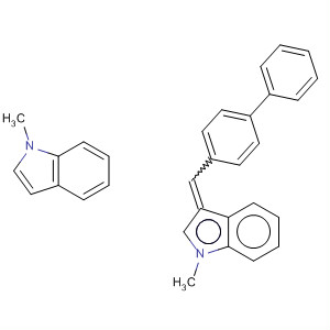 1H-Indole, 3,3'-([1,1'-biphenyl]-4-ylmethylene)bis[1-methyl-