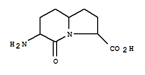 3-INDOLIZINECARBOXYLIC ACID 6-AMINOOCTAHYDRO-5-OXO-