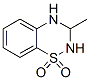 2H-1,2,4-Benzothiadiazine, 3,4-dihydro-3-methyl-, 1,1-dioxide