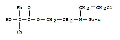 Propylbenzilylcholine Mustard