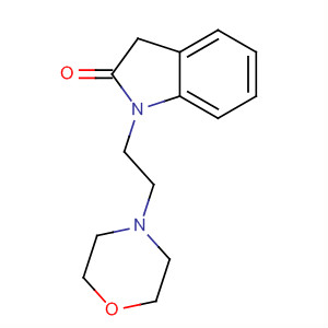 2H-Indol-2-one, 1,3-dihydro-1-[2-(4-morpholinyl)ethyl]-