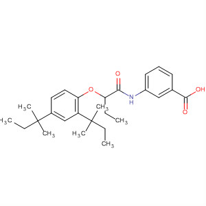 Benzoic acid,3-[[2-[2,4-bis(1,1-dimethylpropyl)phenoxy]-1-oxobutyl]amino]-