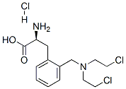 o-Bis(2-chloroethyl)aminomethylphenylalanine hydrochloride