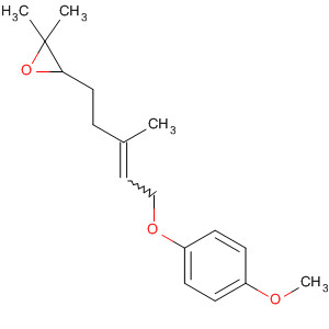 Oxirane, 3-[5-(4-methoxyphenoxy)-3-methyl-3-pentenyl]-2,2-dimethyl-