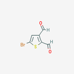 5-Bromothiophene-2,3-dicarbaldehyde