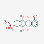 7-deoxyadriamycinol aglycone