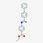Ethyl 4-[(4-phenylphenyl)methylideneamino]benzoate