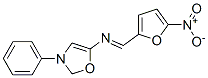 1-(5-nitro-2-furyl)-N-(3-phenyloxazol-5-yl)methanimine