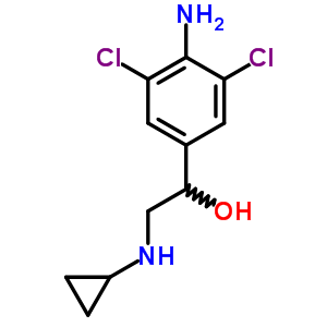 1-(4-amino-3,5-dichlorophenyl)-2-(cyclopropylamino)ethanol