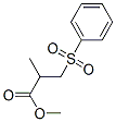 METHYL 3-PHENYLSULFONYLISOBUTYRATE