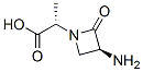 1-AZETIDINEACETIC ACID,3-AMINO-A-METHYL-2-OXO-,(AS,3S)-