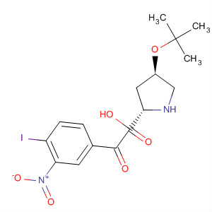 L-Proline, 4-(1,1-dimethylethoxy)-1-(4-iodo-3-nitrobenzoyl)-, (4R)-