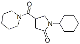 1-Cyclohexyl-4-(piperidinocarbonyl)pyrrolidin-2-one