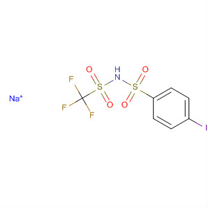 Benzenesulfonamide, 4-iodo-N-[(trifluoromethyl)sulfonyl]-, sodium salt