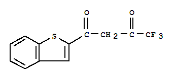 1-(1-benzothiophen-2-yl)-4,4,4-trifluorobutane-1,3-dione