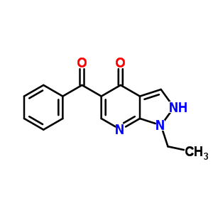 5-benzoyl-1-ethyl-1,2-dihydro-4H-pyrazolo[3,4-b]pyridin-4-one