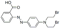 2-[[4-[Bis(2-bromoethyl)amino]phenyl]azo]benzoic acid