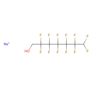 1-Heptanol, 2,2,3,3,4,4,5,5,6,6,7,7-dodecafluoro-, sodium salt