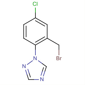 1H-1,2,4-Triazole, 1-[2-(bromomethyl)-4-chlorophenyl]-