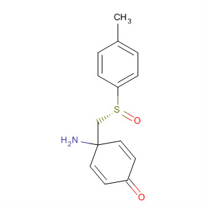 2,5-Cyclohexadien-1-one,4-amino-4-[[(R)-(4-methylphenyl)sulfinyl]methyl]-