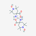 Zinc;(4-carboxy-1-hydroxy-2,2,6,6-tetramethylpiperidin-4-yl)azanide