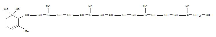 (2E,4E,6E,8E,10E,12E,14E,16E)-2,6,11,15-tetramethyl-17-(2,6,6-trimethylcyclohex-1-en-1-yl)heptadeca-2,4,6,8,10,12,14,16-octaen-1-ol