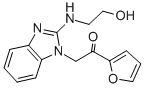 1-FURAN-2-YL-2-[2-(2-HYDROXY-ETHYLAMINO)-BENZOIMIDAZOL-1-YL]-ETHANONE